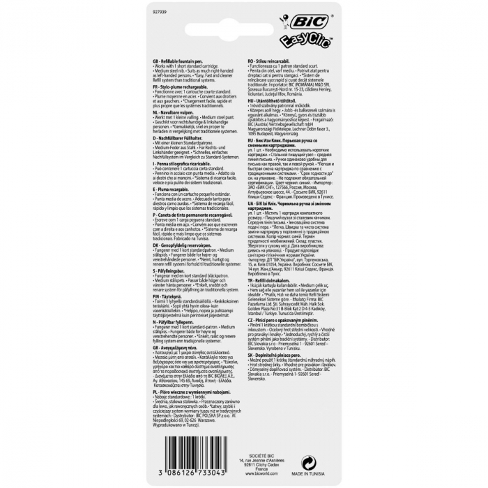 Stilou Bic Easy Click individual bulk [2]