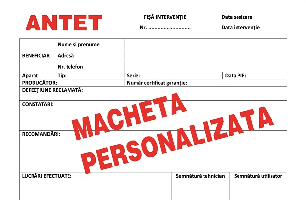Tipizat Personalizat A5 4 exempare, 25 seturi/carnet [1]