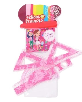 Trusa geometrie XOXO fete 15 cm [1]