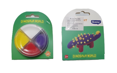 Plastilina / Lut - Plastilina usoara dinousaur mov