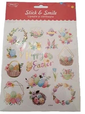 Accesorii Pasti - Abtibild Happy Easter AB914