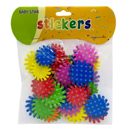 Scoala si gradinita - Accesorii Flori coloratate cu buline