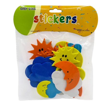 Scoala si gradinita - Accesorii Luna, Soarele si Norii