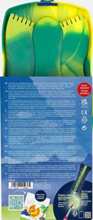 ACUARELE 12 CULORI CONNECTOR UNICORNI 2025 FABER-CASTELL Dinozauri [1]