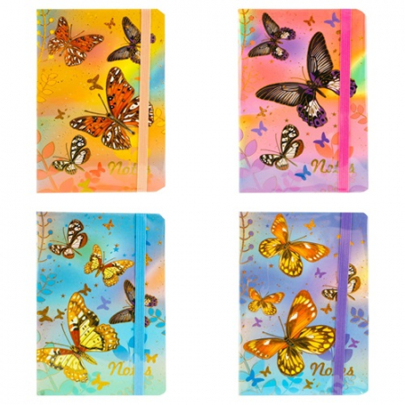 Notes-uri - Agenda cu Elastic A7 80 File Fluture