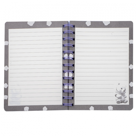 Agenda cu spira imagine 3D Ursulet [4]