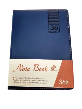 Hartie si produse din hartie - Agenda nedatata 36K coperta albastra 130 mm x 185 mm