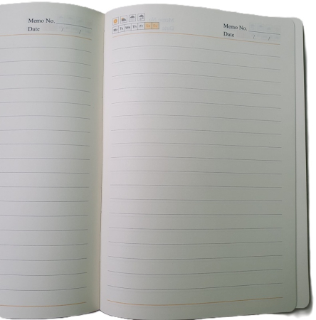 Agenda nedatata 25x17,5 cm 18K-808 [1]