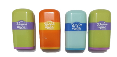 Tempera - Ascutitoare container dubla cu guma 6066 Nopamine