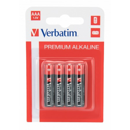 Produse IT - Baterie R3 Verbatim alcalina 4/set LRAAA