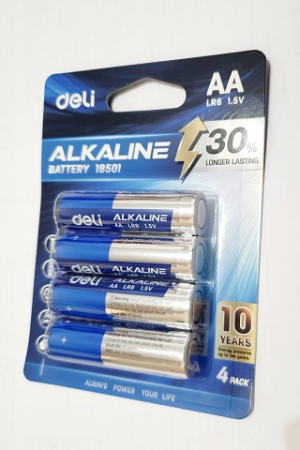 Baterii - Baterie R6 alkaline DELI 4/set