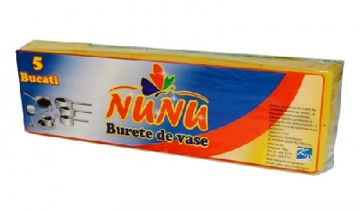 Lavete si bureti - Burete pentru vase NuNu 5/set