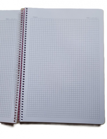 Caiete coperti plastic - Caiet arc A4 96 file coperta plastic Atinge Excelenta