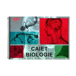 Caiete scolare - Caiet biologie A4 cu arc Daco