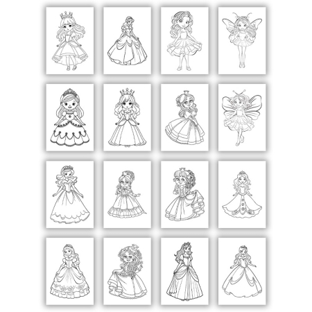 Caiet de colorat A4, 8 file, Printese - NEBO [2]