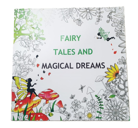 Carti de colorat pentru copii - Caiet de colorat antistress Magical Dreams