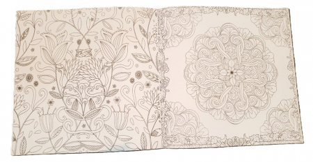 Caiet de colorat antistress Mistery Garden [1]