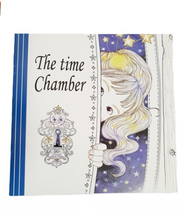 Carti de colorat pentru copii - Caiet de colorat antistress The Time Chamber