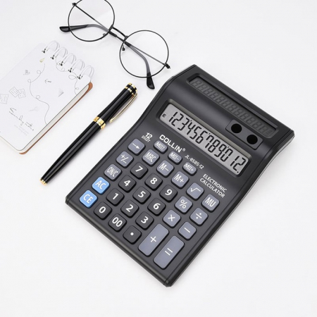 Calculatoare birou - Calculator 2 Fete KADIO KD 8122TX, 20x14cm