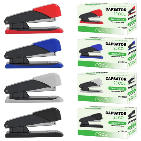 Capsator 24/6 - 26/6 - 20 coli NEBO [1]