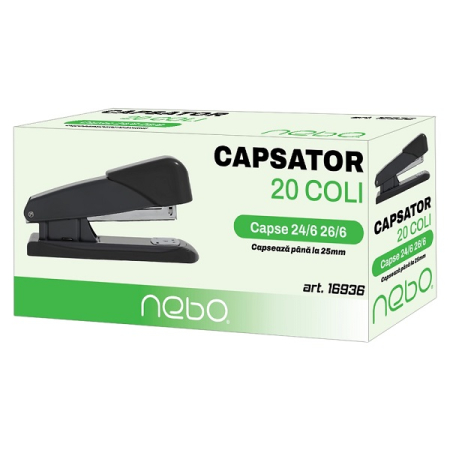 Capsatoare - Capsator 24/6 - 26/6 - 20 coli NEBO