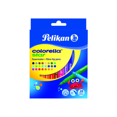 Carioci - Carioca 24 culori Pelikan Colorella Star C302