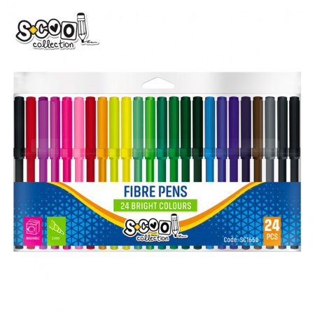 Carioci - Carioca 2mm 24 cul/cutie PVC - S-COOL