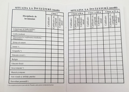 Carnet elev Clasa I-IV [1]