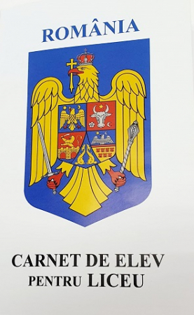 Scoala si gradinita - Carnet elev clasele IX-XII-a