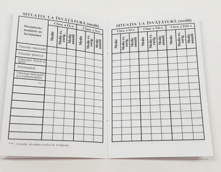 Carnet elev clasele IX-XII-a [3]