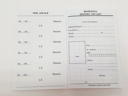 Carnet elev clasele V-VIII [1]