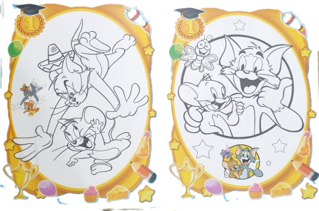 Caiet  de colorat A4 Mickey Mouse [1]