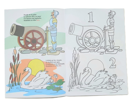 Carte de colorat Sa invatam...Cifrele  16 pagini [1]