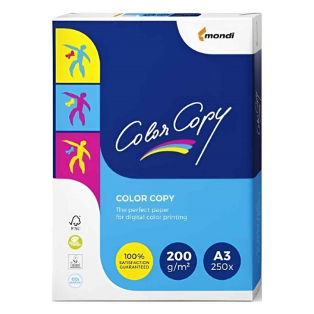 Hartie si Cartoane A4/A3 digitale - Carton A3 200 g Color Copy 250 coli/top