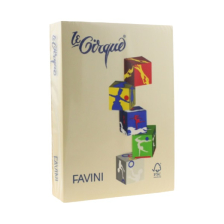 Carton A4 color - Carton color A4 Crem pal 110 FAVINI 160 g/mp