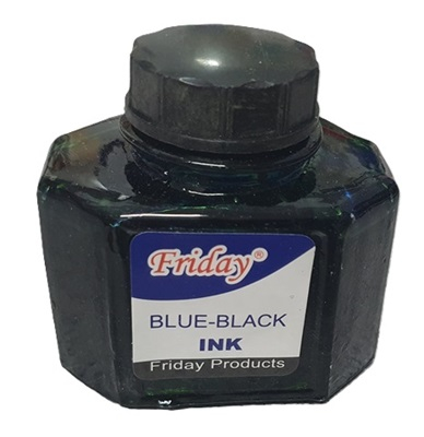 Instrumente de scris si corectura - Cerneala albastra 60 ml FRIDAY