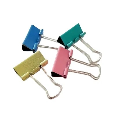 Clips metalic colorat 25 mm 48/cutie [1]