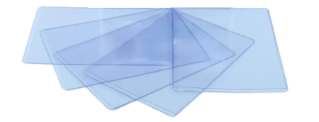 Coperti plastic carti si caiete scolare - Coperta plastic carte identitate model nou 95x60 mm