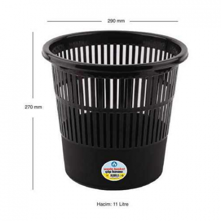 Cos gunoi - Cos gunoi 10 l plastic cu perforatii