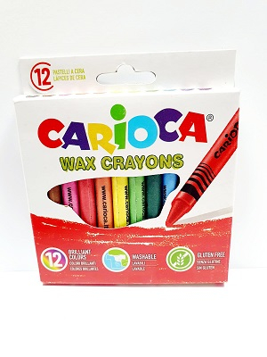 Creioane colorate si cerate - Creioane cerate 12/set CARIOCA