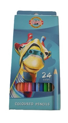 Creioane colorate si cerate - Creioane color 24/ KIN
