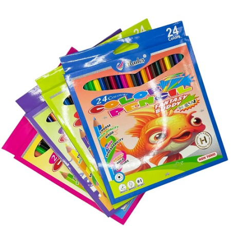 Creioane colorate si cerate - Creioane color 24/set Mader