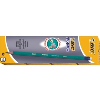 Creioane cu mina grafit - Creion BIC Evolution cu guma