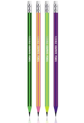 Instrumente de scris si corectura - Creion cu guma HB Flexibil Dungat SC601