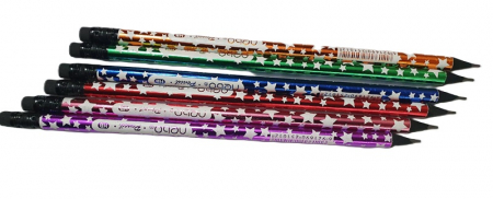 Creion cu guma stelute HB [0]