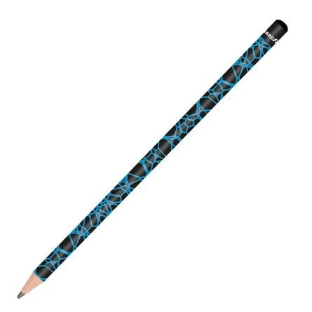 Instrumente de scris si corectura - Creion Faber fara guma negru neon