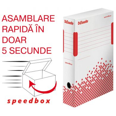 Cutii si containere de arhivare - Cutie de arhivare Esselte Eco 10 cm