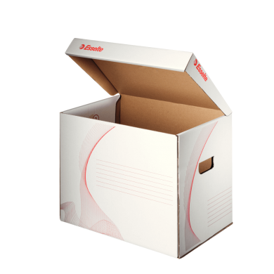 Cutii si containere de arhivare - Cutie de depozitare cu capac Esselte ES-128911