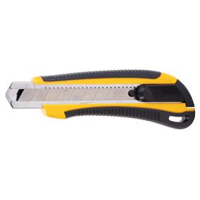 Cuttere - Cutter DELI mare 18 mm cu sina si grip DLE2064