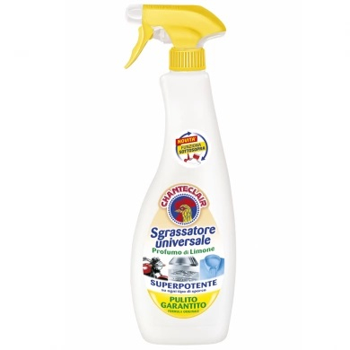 Detergenti pardosele si alte obiecte pentru curatat - Degresant universal CHANTE CLAIR, 600 ml parfum Lamaie